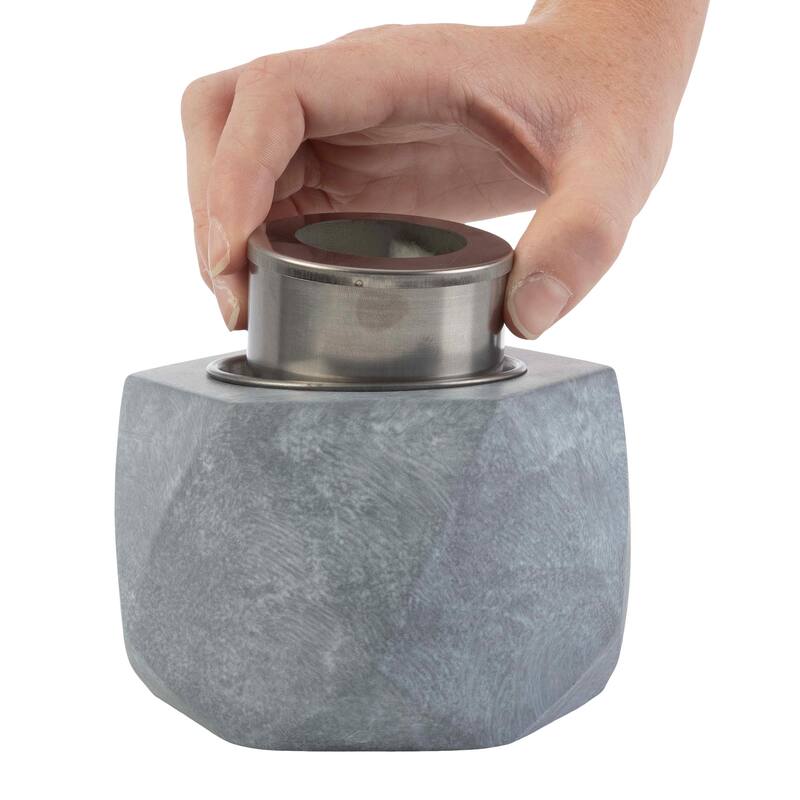 Pure Garden Bioethanol or Rubbing Alcohol Smokeless Tabletop Fire Pit