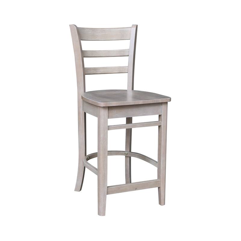36" Round Extension Dining Table with 2 Stools - 3 Piece Set