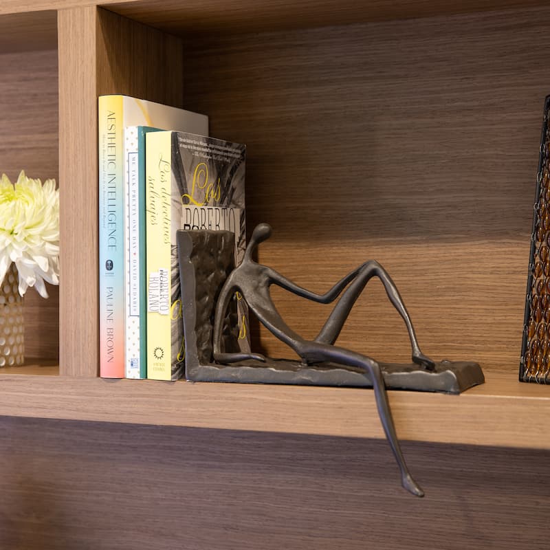 Man on Ledge Single Cast Iron Bookend Bed Bath & Beyond 32067052