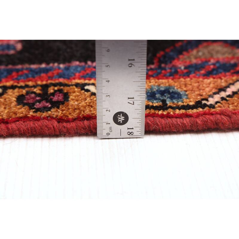 ECARPETGALLERY Hand-knotted Konya Anatolian Red Wool Rug - 4'9 x 9'7