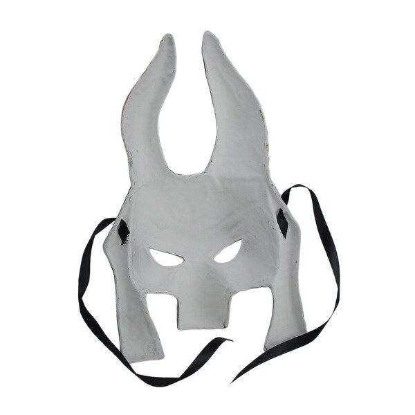 Anubis Egyptian Jackal-Headed God Adult Face Mask - 14.5 X 9 X 3.5 