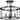 Gilliam Collection 13 in. Three-Light Matte Black New Traditional Semi-Flush Mount - 13 in x 13 in x 12.12 in
