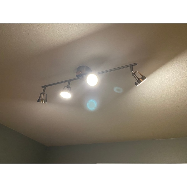 Wi-Fi Smart 4-Light Color Changing LED Integrated Track ...