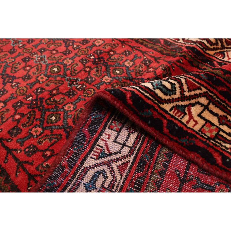 ECARPETGALLERY Hand-knotted Andelz Red Wool Rug - 2'6 x 9'3