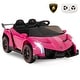 preview thumbnail 6 of 7, 12V Battery Powered 4WD Lambo Kids Ride on Car w/ Remote Control Pink