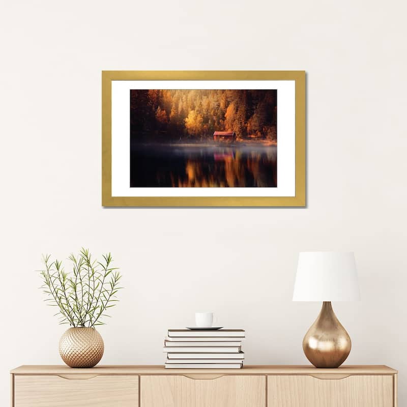 iCanvas "Autumn Reflection" by Fredrik Stromme PFA