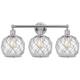 Option Polished Chrome / Clear Glass with White Rope