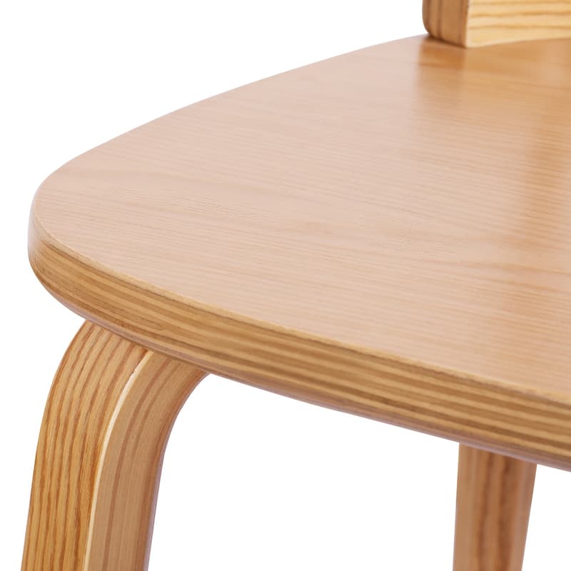 Solid Wood Spindle Back Windsor Dining Chairs, Set of 2 - 17.44" (W) x 19.7" (D) x 33.1" (H)
