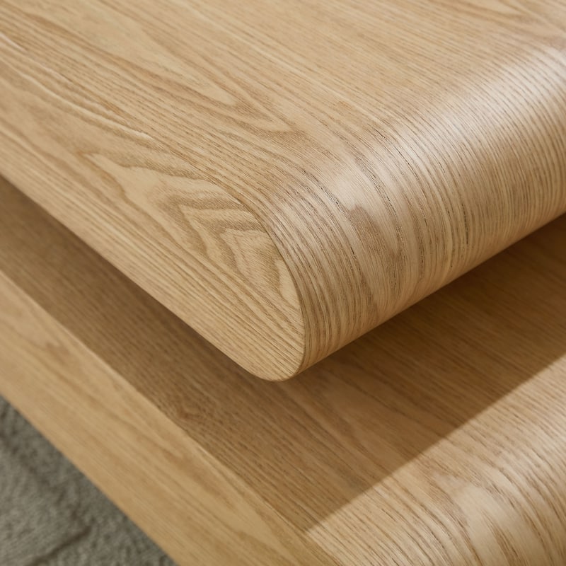 3-Piece Mordern MDF Modular Stacking Coffee Table, No Assembly