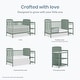 preview thumbnail 14 of 18, Dream On Me Anna 4 in 1 Full Size Crib and Changing Table Combo