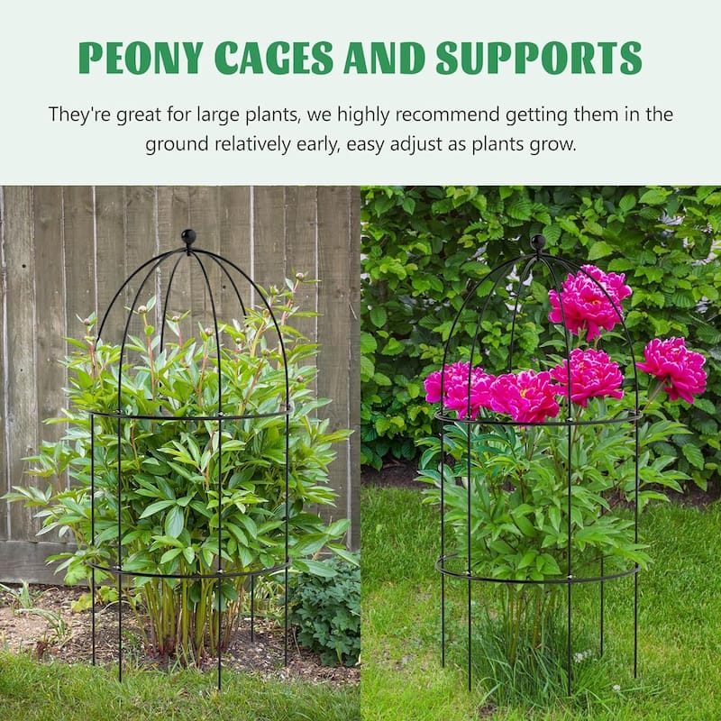 DoCred Garden Trellis for Climbing Plants, Flower Trellises Cages