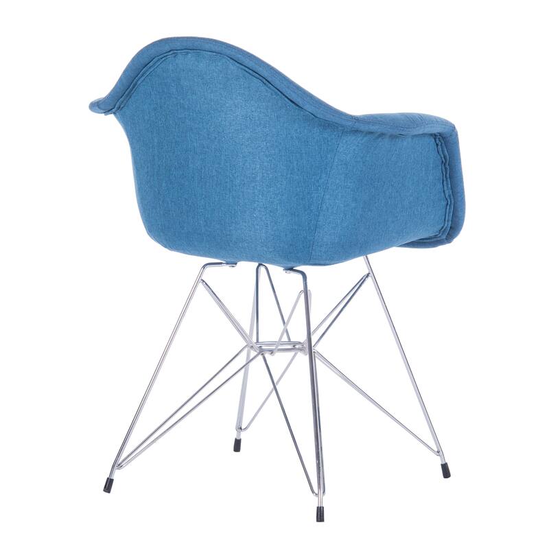 Porthos Home Upholstered Dining Armchairs w/ Metal Legs (Set of 2) - N/A