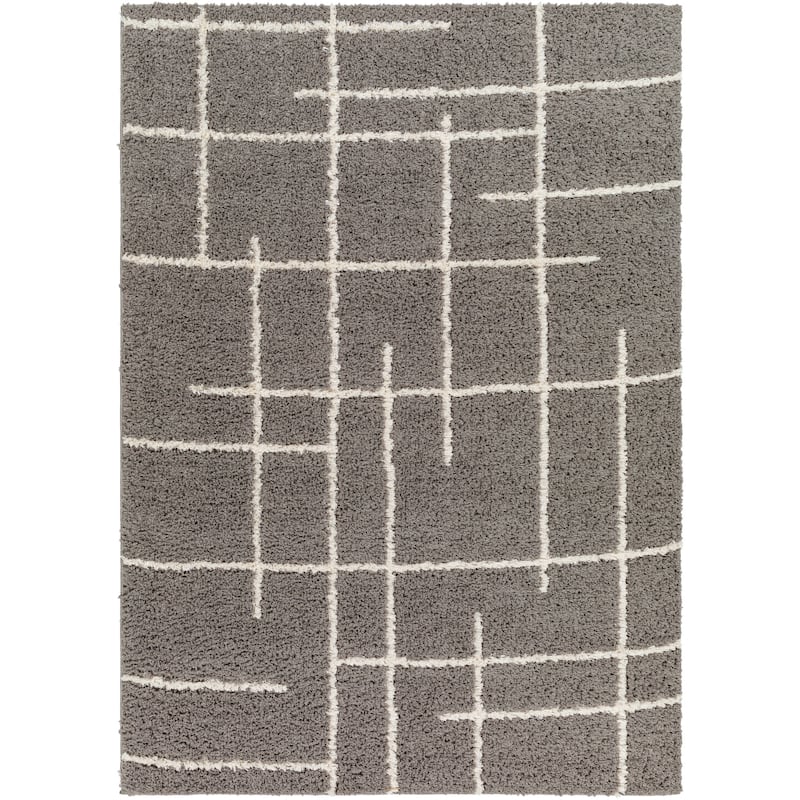 Maryland Shag Moroccan Tribal Area Rug