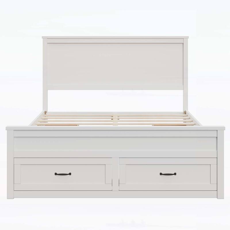 Sophisticated Queen Size Wood Storage Bed for Ultimate Comfort and Organization