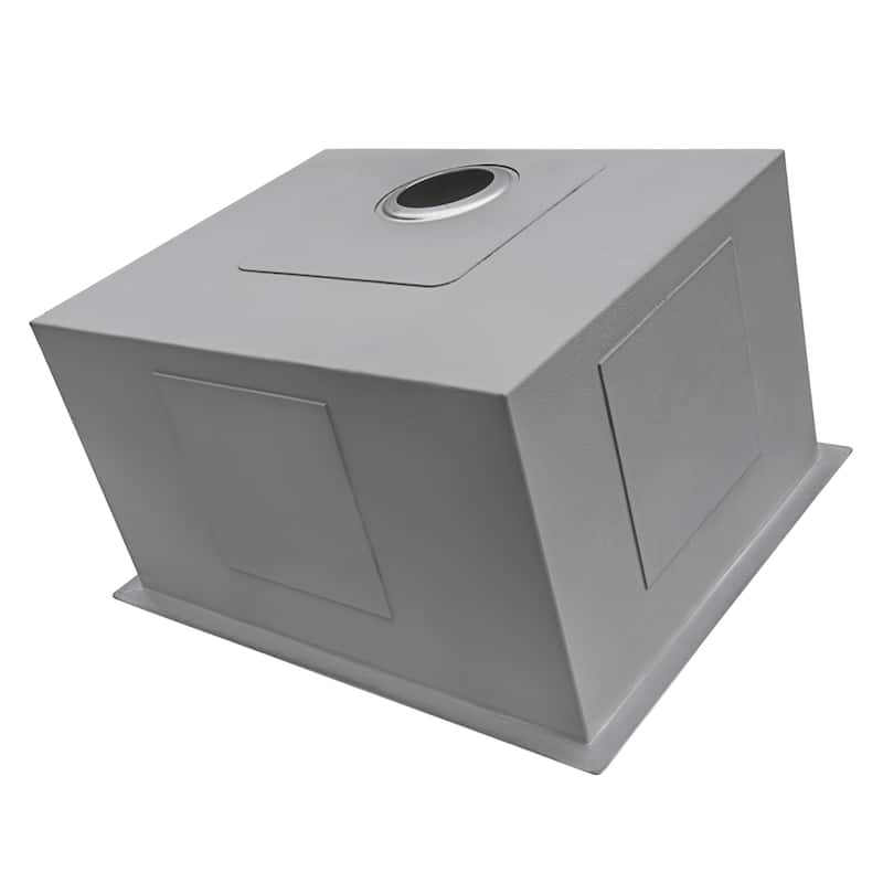 Ruvati 23" x 18" x 12" Deep Laundry Utility Sink Undermount 16 Gauge Stainless Steel - - 23" x 18" x 12" - 23" x 18" x 12"