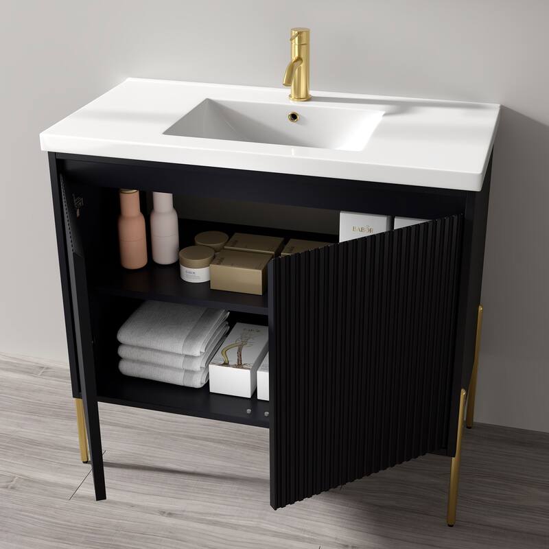 Ripple 36" Single Bathroom Vanity Set