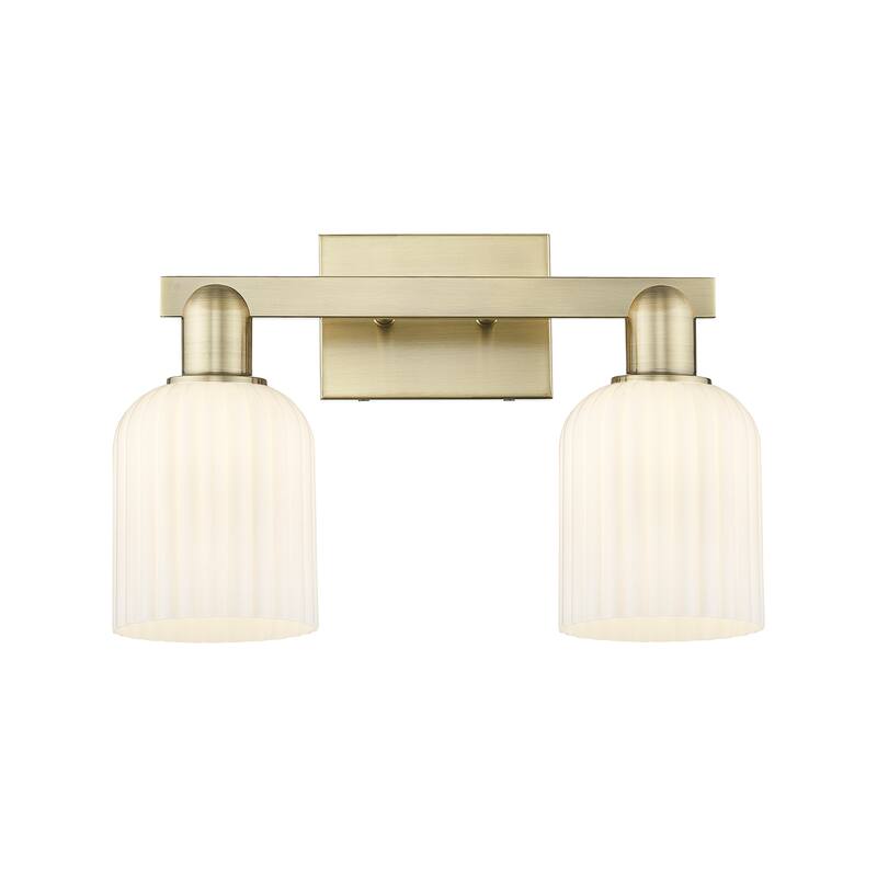 Innovations Lighting Downtown Urban - Bridal Veil - 2 Light 16" Bath Vanity Ligh
