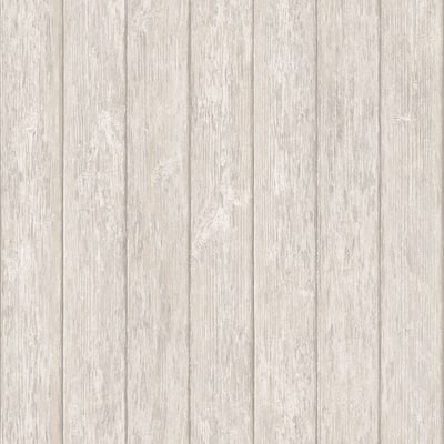 Galerie Wallcoverings Global Fusion Wood Panel Stripe Non-woven Matte Wallpaper Roll