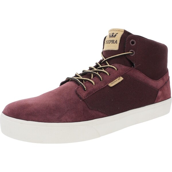 Supra Mens Yorek HI Basketball Shoes Gym Performance - Overstock - 33824482