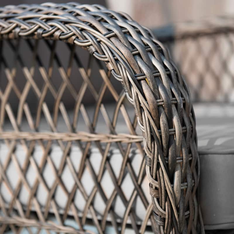 Corvus Padova 4-piece Wicker Patio Chat Set