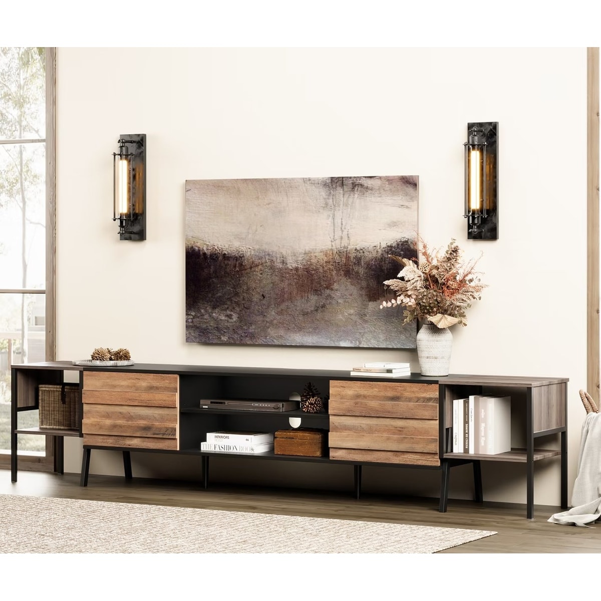 105 inch media on sale console