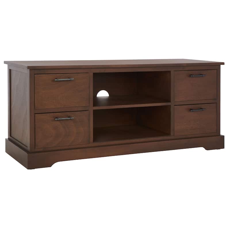 SAFAVIEH Filbert 4-Drawer TV Media Stand (50-inch Flat Screen TV) - 47" W x 16" D x 20" H