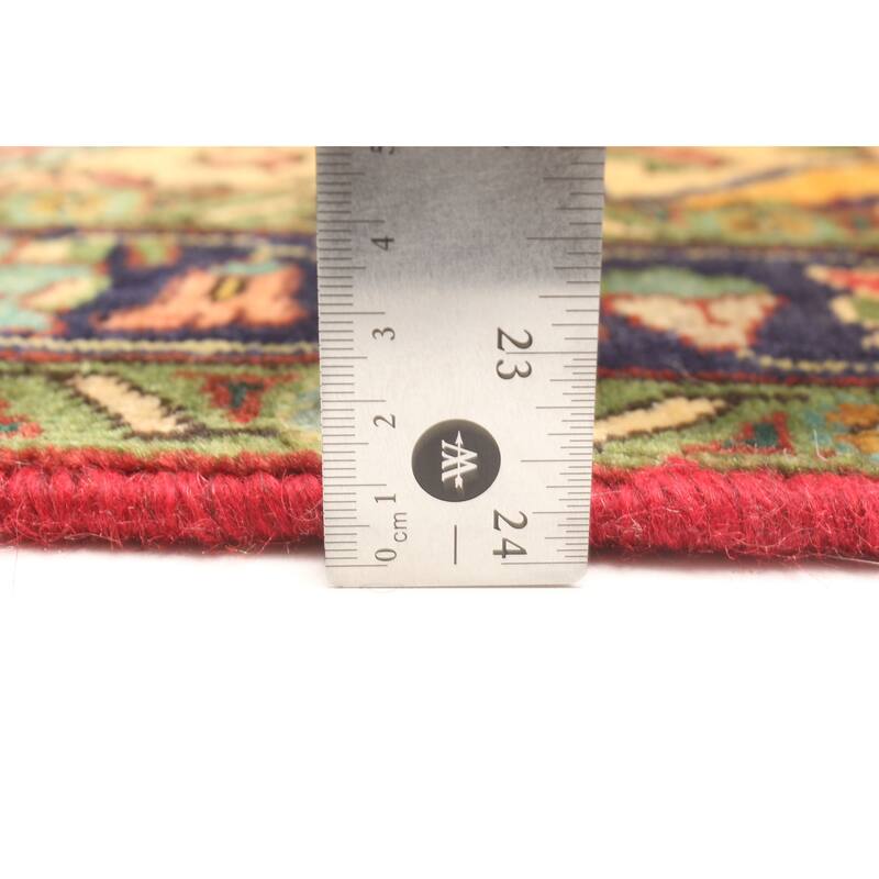 ECARPETGALLERY Hand-knotted Anadol Red Wool Rug - 3'3 x 4'5