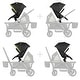 preview thumbnail 12 of 29, Pivot Xplore Stroller Wagon Second Seat