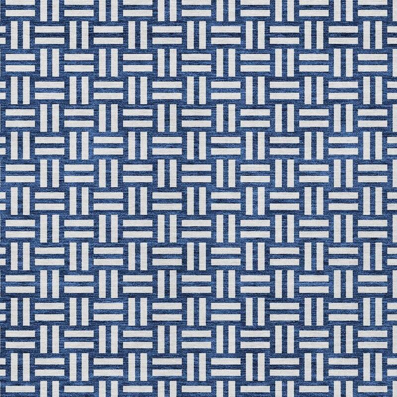 HomeRoots Geometric Transitional Rectangle Outdoor Rug