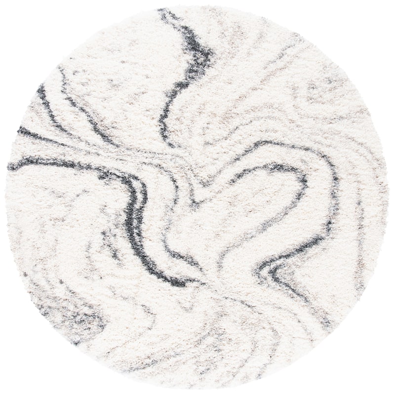 SAFAVIEH Fontana Shag Gisela Modern Abstract 2-inch Thick Rug