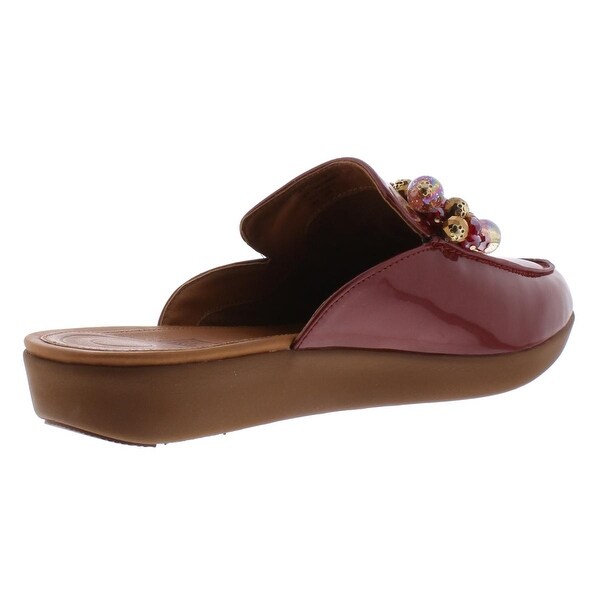 fitflop serene patent mules