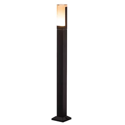 Gardenised LED Landscape Lighting IP65 Waterproof Outdoor Light Fixture with Durable Aluminum Housing 3000K Warm Light - Black