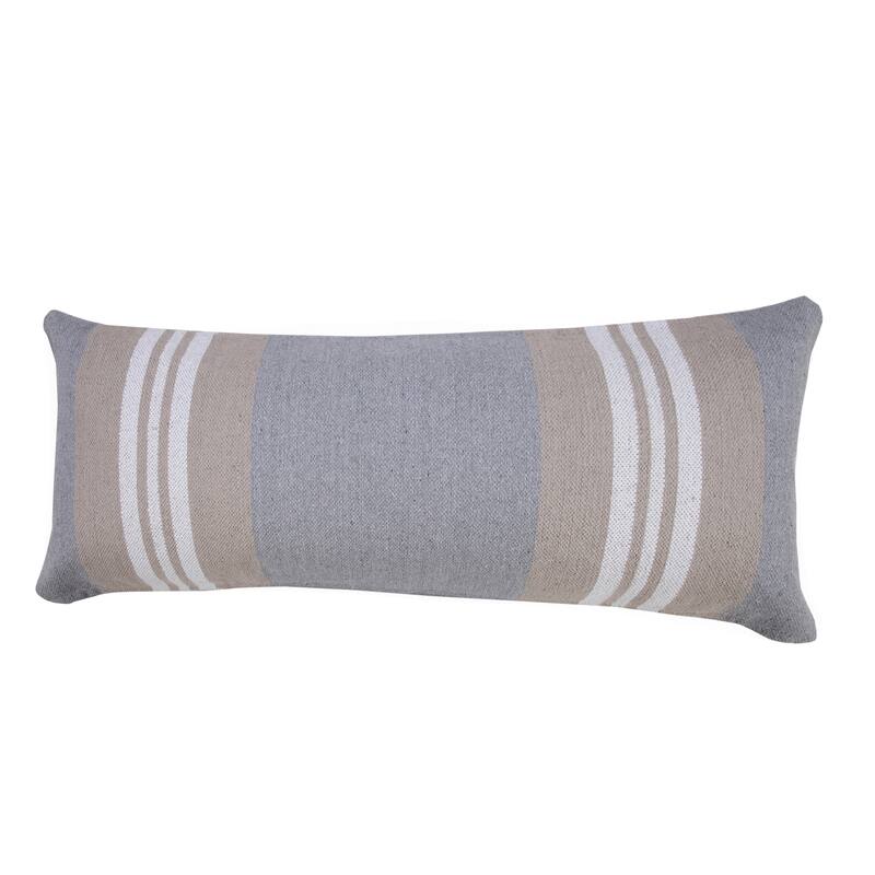 Sevita Classic Coastal Club Double Striped Throw Pillow