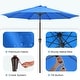 preview thumbnail 19 of 76, 9-ft Patio Market Umbrella with Tilting Pole, Waterproof & Breathable Canopy