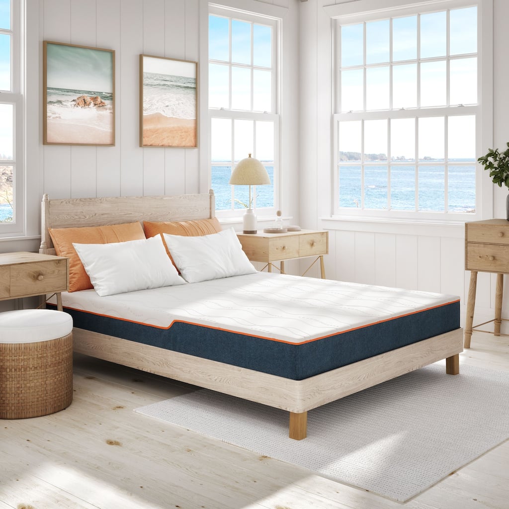 Nautica Home Enliven 8" Medium Cooling Gel Memory Foam Mattress