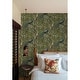 preview thumbnail 16 of 22, Cassia Peacock Non-Pasted Wallpaper - Covers 56 Square Feet