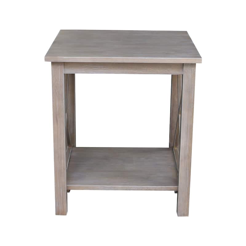 International Concepts Wood Hampton End Table
