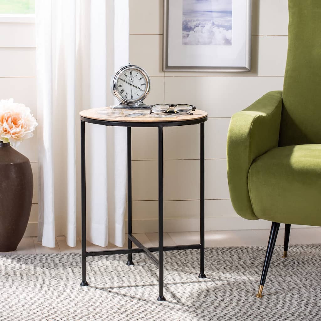 SAFAVIEH Giouli Accent Table - 15" x 15" x 20" - 15Wx15Dx20H