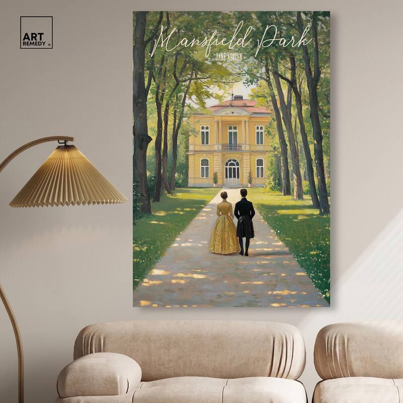 Mansfield Park Canvas by Art Remedy, Gallery Wrapped