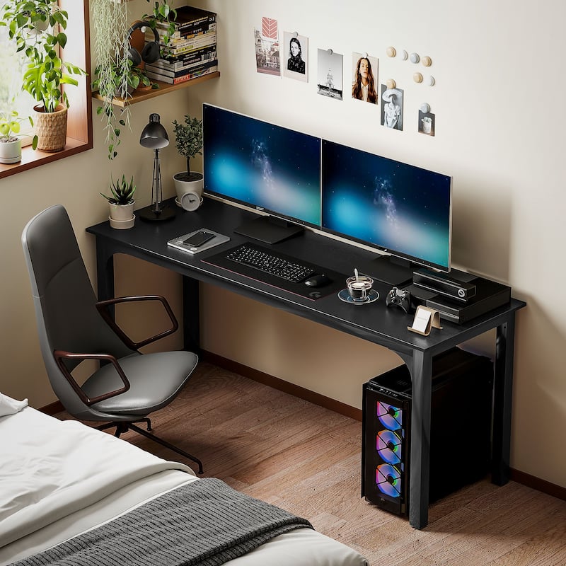Steel Particleboard Computer Desk Industrial Table and Adjustable Foot