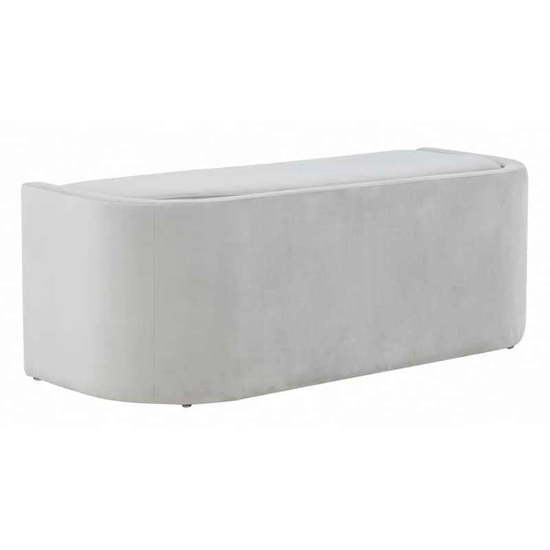 SAFAVIEH Couture Borghildur Curved Bench - 55Wx22Dx20H