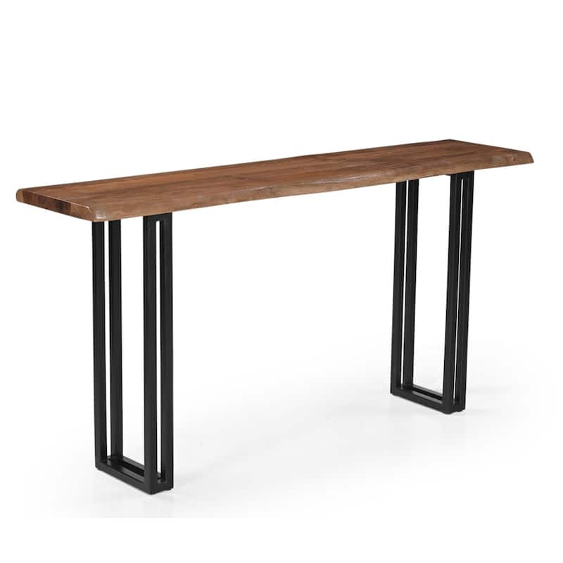 Sparrow Solid Wood Console Table - Brown