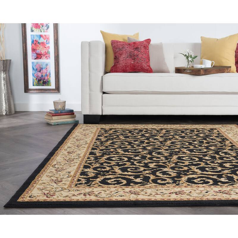 Rhythm Transitional Oriental Indoor Area Rug