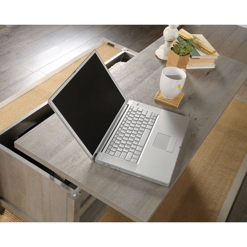 Cannery Bridge Lift Top Coffee Table - Mystic Oak