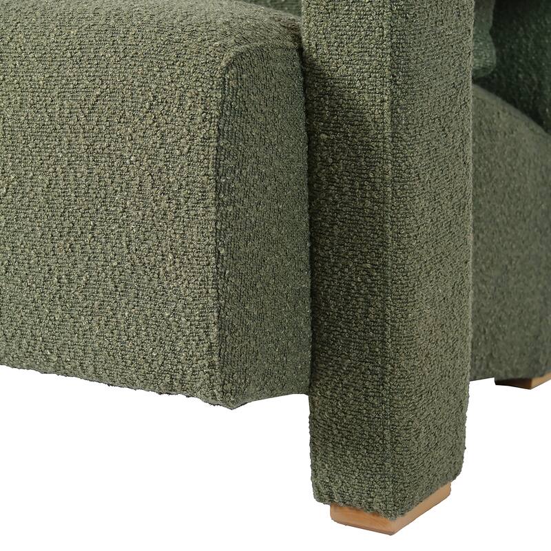 Dawson Modern Boucle Accent Chair by Christopher Knight Home