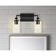 preview thumbnail 2 of 16, Minka Lavery Binsy - 1 Light Bath Vanity in Coal Finish