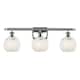 Option Polished Chrome / White Mouchette