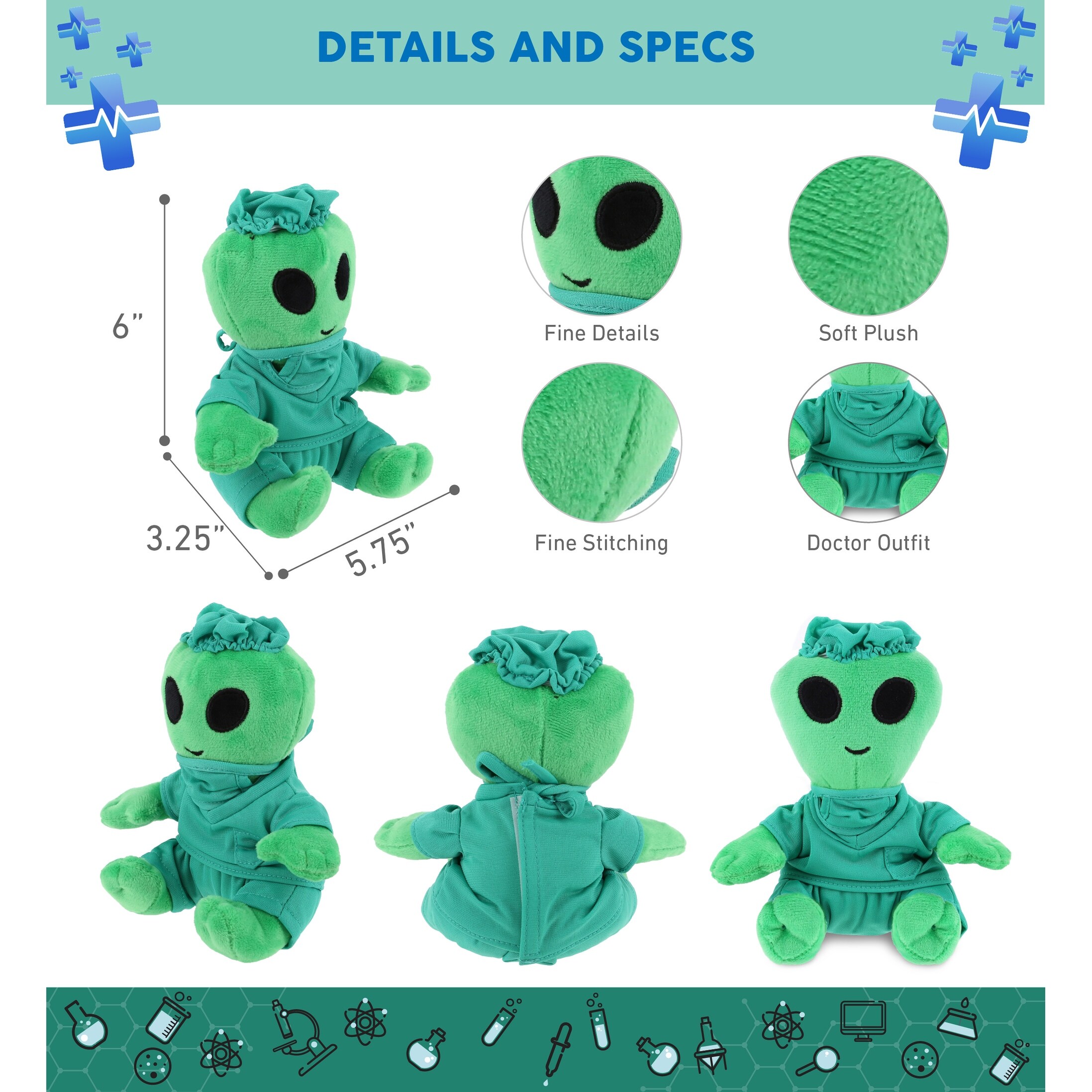 Green alien doll discount