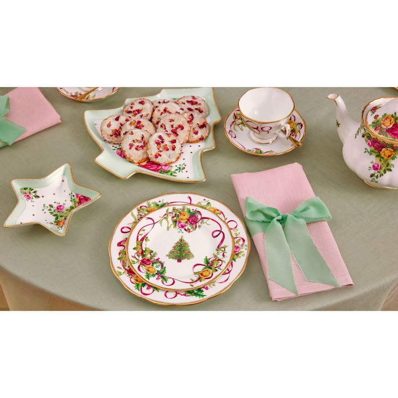 Royal Albert Old Country Roses Christmas Star Bowl