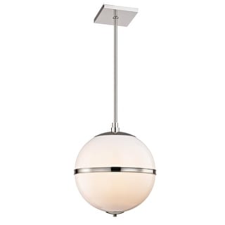 Crystorama Lighting Group Truax 3 Light 16" Wide Pendant with White